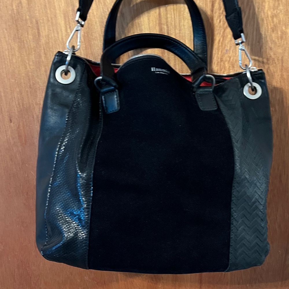 Hammit Daniel Large Black leather